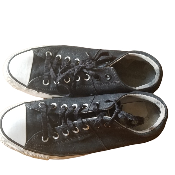SOLD! Converse || Womens black sneakers - Picture 5 of 7